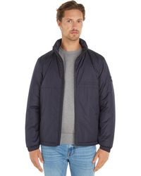Tommy Hilfiger - Portland Stand Collar Jacket Woven Jackets - Lyst