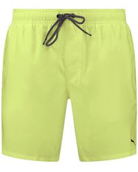 PUMA - Medium Length Swim Board Shorts - Lyst