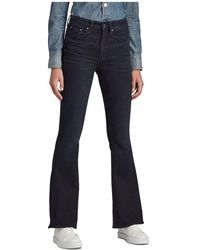 G-Star - 3301 Flare Jeans - Lyst