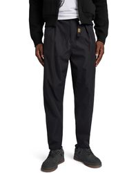 G-Star RAW - Pleated Chino Belt Relaxed - Lyst