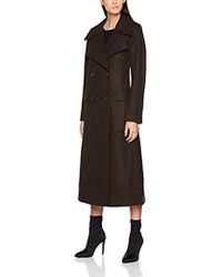 Calvin Klein Ohana Military Long, Giubbotto Donna, Verde (Grape Leaf 366), Medium - Nero