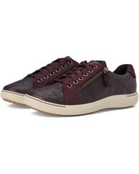 Clarks - Nalle Lace (Wine Intrest Leather) Shoes - Lyst