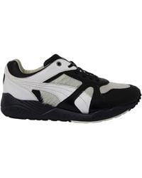 PUMA - S Trinomic Xs5000 X Miitaly White Leather Lace Up Trainers 357262 01 - Lyst