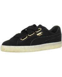 suede heart satin wn's
