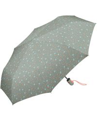 Femme Accessoires Parapluies Parapluie de poche Easymatic Light à ouverture automatique avec cœurs scintillants Synthétique Esprit en coloris Blanc 