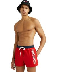 Tommy Hilfiger - Tommy Jeans Badehose SF Short Drawstring - Lyst