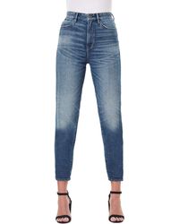 G-Star RAW - Janeh Ultra High Mom Ankle Jeans para Mujer - Lyst