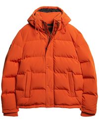 Superdry - Everest Short Hooded Puffer Jacket - Lyst