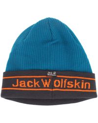 Jack Wolfskin - Pride Knit Cap Winter Mütze Strickmütze Blau 1907261-1350 - Lyst
