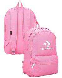 Converse - Speed Large Logo Backpack Pink A11 One Size - Lyst
