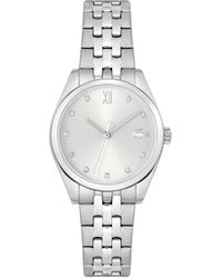Lacoste - Tuilerie Quartz 2001301 Stainless Steel Case And Link Bracelet Watch - Lyst