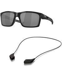 Oakley - Sunglasses Bundle: Oo 9264 926448 Mainlink Polished Black Prizm Accessory Shiny Black Leash Kit - Lyst