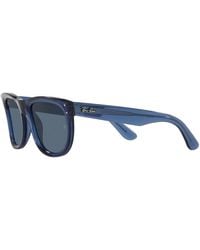 Ray-Ban - Occhiali da Sole WAYFARER REVERSE R0502S Transparent Blue Navy/Blue 50/22/145 unisex - Lyst