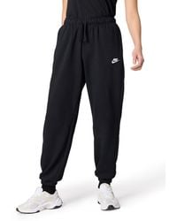 Nike - Dq5887-010w Nsw Phnx Flc Hr Os Sportbroek Zwart/sail Xs-t - Lyst