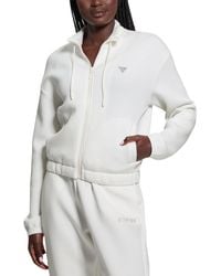 Guess - Cecilia Scuba Zip Sweatshirt - Lyst