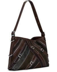 Desigual - Schoudertas Fibonacci Buxton Shoulder Bag Dark Camel Bruine - Lyst