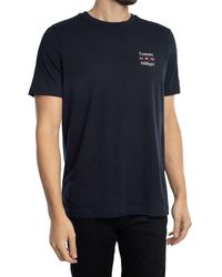 Tommy Hilfiger - T-Shirt Kurzarm Stack Tee mit Rundhalsausschnitt - Lyst