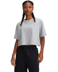 Under Armour - Mod Grijs Licht Heather/zwart/wit - Lyst