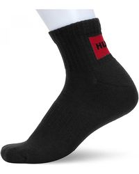 HUGO - 2p Sh Rib Label Cc Short_socks - Lyst