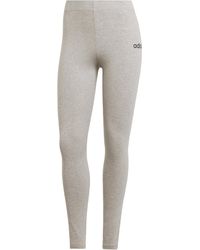 adidas - Essentials Linear Cotton LEGGINGS - Lyst