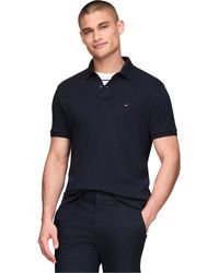 Tommy Hilfiger - Short Sleeve Casual Polo Shirts In Regular Fit With Liquid Cotton - Lyst