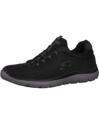 Skechers - Summits S Slip On Sneakers Charcoal 10.5 W - Lyst
