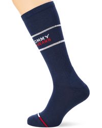Tommy Hilfiger Sock Calcetín de tripulación - Azul