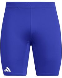 adidas - S Adizero Running Short Tights Team Royal Blue L - Lyst