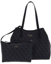 Guess - Vikky 4G-Logo Large Tote Bag - Lyst