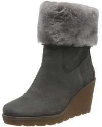 timberland wedge boots uk
