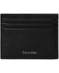 Calvin Klein - Foil Emboss EW Card Case Lv04D1060G - Lyst