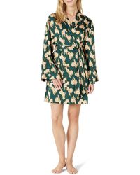 Amazon Essentials - Relaxed-fit Satin Sleep Robe - Lyst