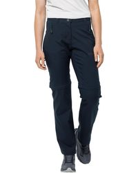 Jack Wolfskin - Active Track Zip Off Pants W - Lyst