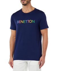 Benetton - T-shirt 3i1xu100a - Lyst