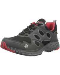 Jack Wolfskin Venture Fly Texapore Low W Rise Hiking Shoes in Grey - Lyst