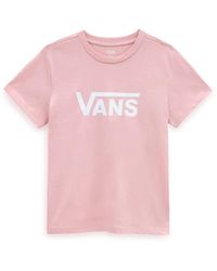 Vans - Drop V SS Crew-b Camiseta - Lyst