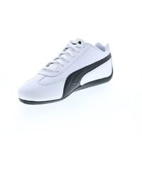 PUMA - S Speedcat Shield Leather White Motorsport Inspired Sneakers Shoes 11 - Lyst