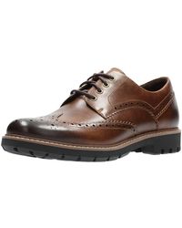 clarks brown brogues