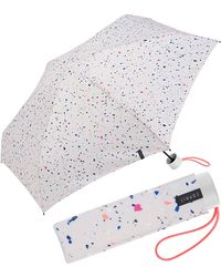 Esprit - Parapluie de poche avec imprimé floral - Lyst