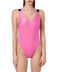 Calvin Klein - S Intns Pwr 1 Stuk Scoop Neck Badpak - Lyst