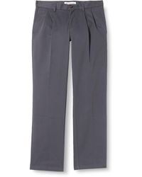 Amazon Essentials - Classic-fit Wrinkle-resistant Pleated Chino Pant - Lyst