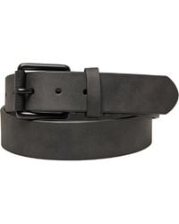French Connection - S Courtland Leather Belt Black - Lyst