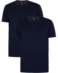 G-Star RAW - Base T-Shirt 2-Pack Maglietta a iche Corte - Lyst