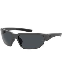 Under Armour - Blitzing Ua0012/g/s 0r6s/ir 70mm Grey/black / Grey Special Shape Sunglasses For + Bundle With Designer Iwear Complimentary - Lyst