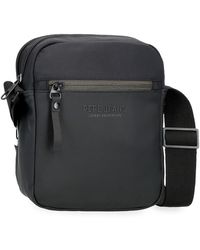 Pepe Jeans - Sail up Sac bandoulière Deux Compartiments Noir 17 x 22 x 7,5 cm Polyester et PU by Joumma Bags - Lyst