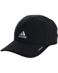 adidas - Superlite 2 Relaxed Adjustable Performance Cap Black/White One Size - Lyst