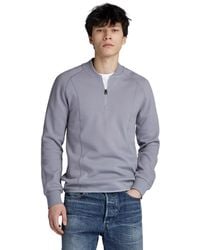G-Star - Jirgi Half Zip Tweeter Slim Ls - Lyst