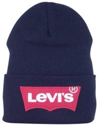 Levi's - Oversized Batwing Beanie Gebreide Muts - Lyst