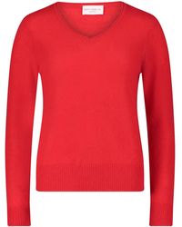 Betty Barclay - Kaschmir-Pullover mit V-Ausschnitt 42 - Lyst