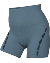 Nike - One Bike Shorts Met Hoge Tailleband Voor - Lyst
